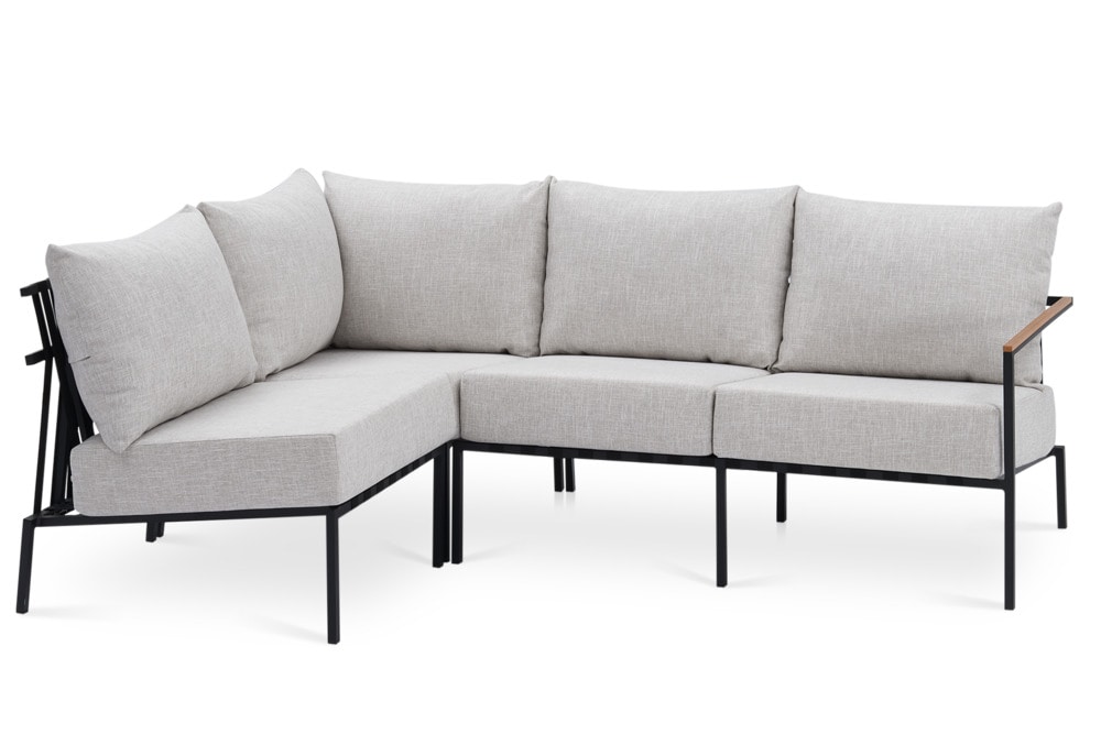 Sorrento Outdoor Sectional Sofa, Left Facing, No Cover